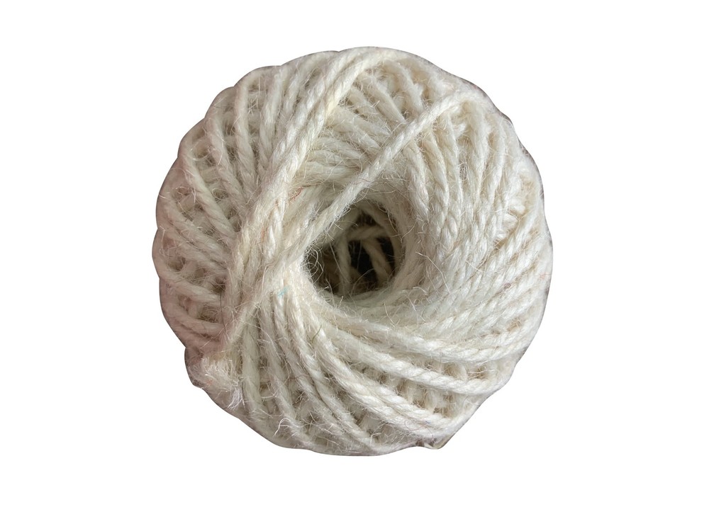 (4 pack) 150' Jute Twine, White,1 Each