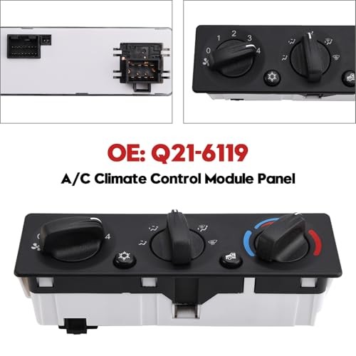 HVAC A/C Heater Climate Control Module Panel Fit for Peterbilt Trucks,AC
