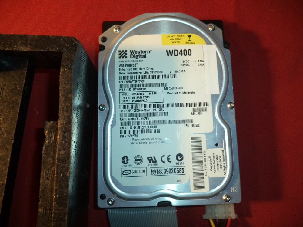 HP DESIGNJET 5000 HARD DRIVE DISK