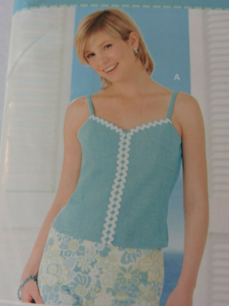 Simplicity Sewing Pattern 0557 Threads Collection Top Jacket Skirt Capris Pants