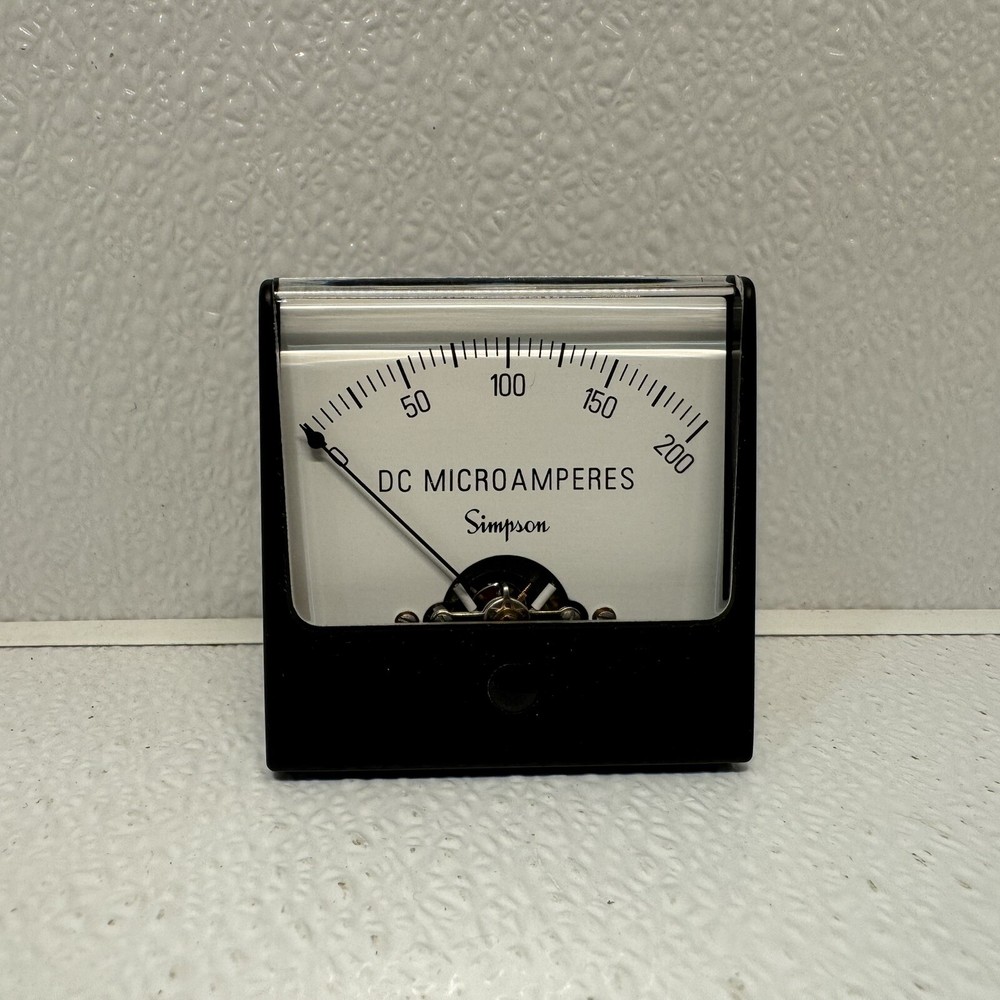 Simpson Analog Panel Meter 04330