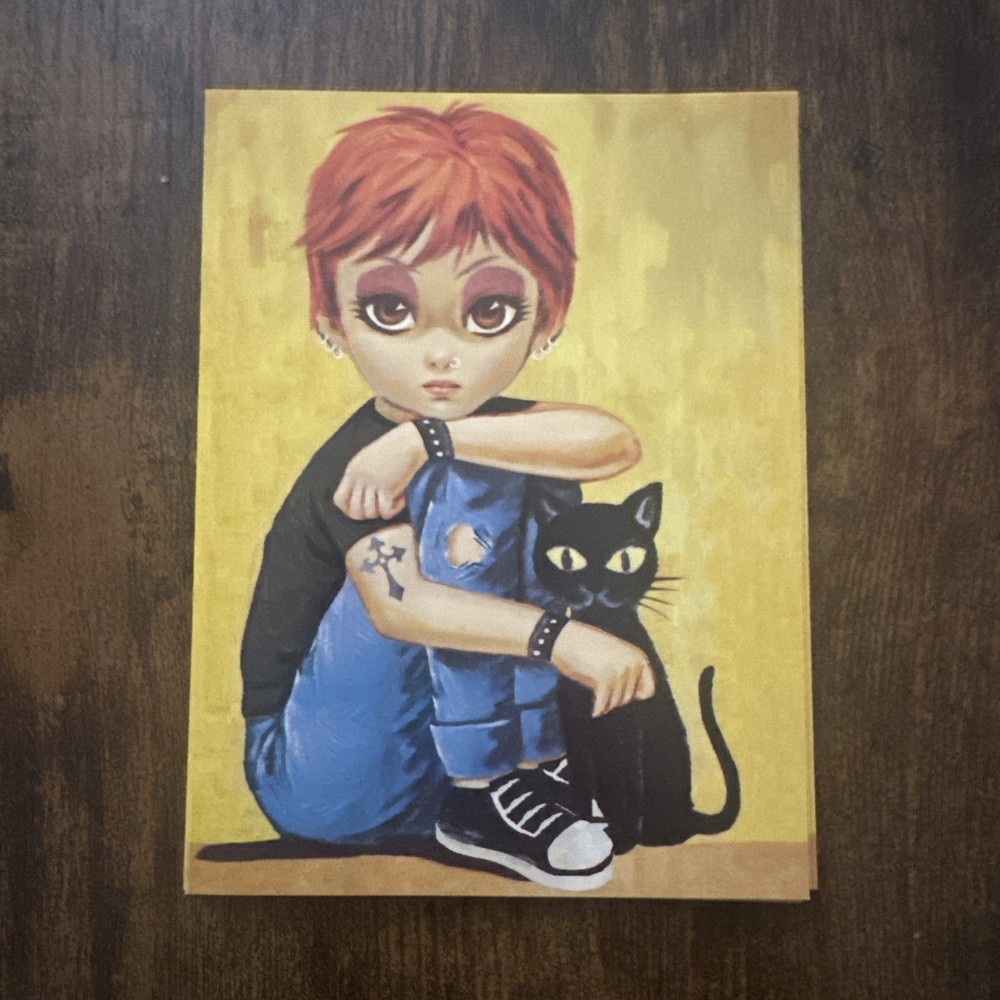 Goth - Icky Plastic Binder/Purse Notecards Pop Ink