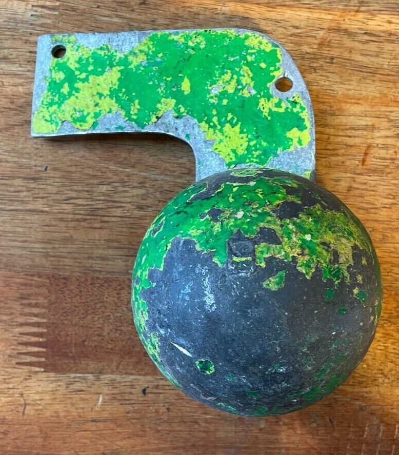 8 LB DOWNRIGGER WEIGHT WITH Upper FIN