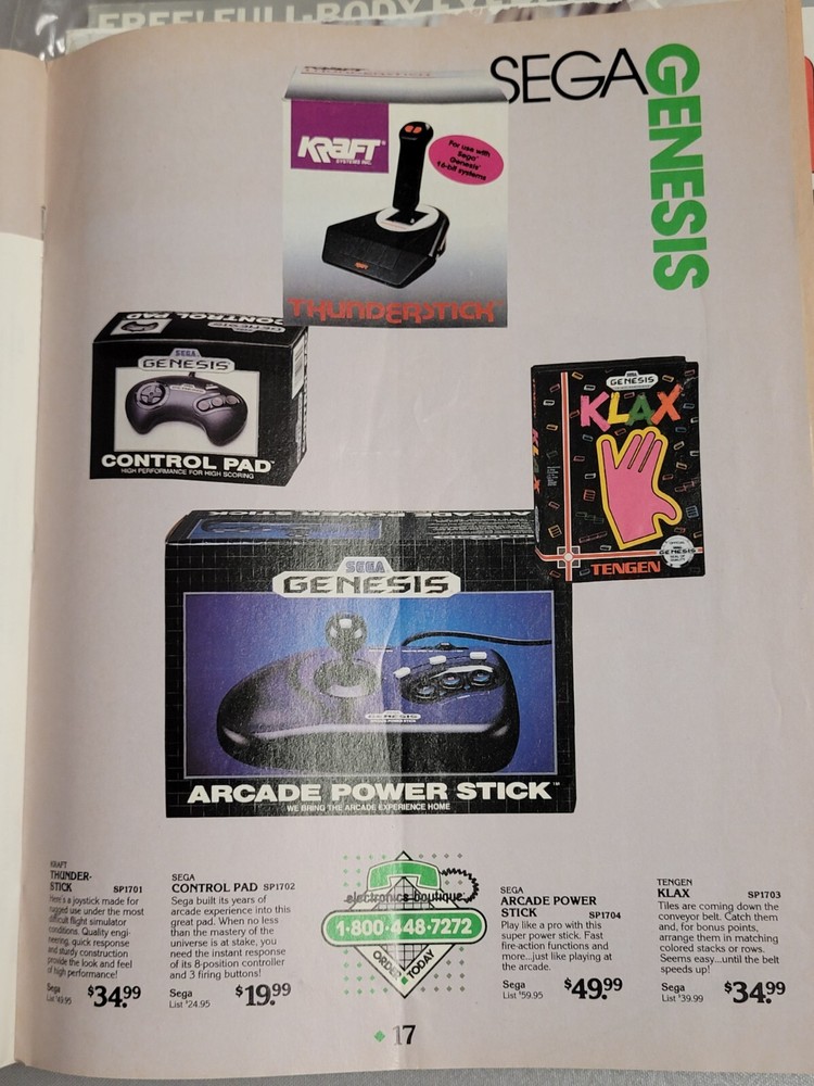 Electronics Boutique Spring Mail Order Catalog (1991) Pre-Owned VG Condition