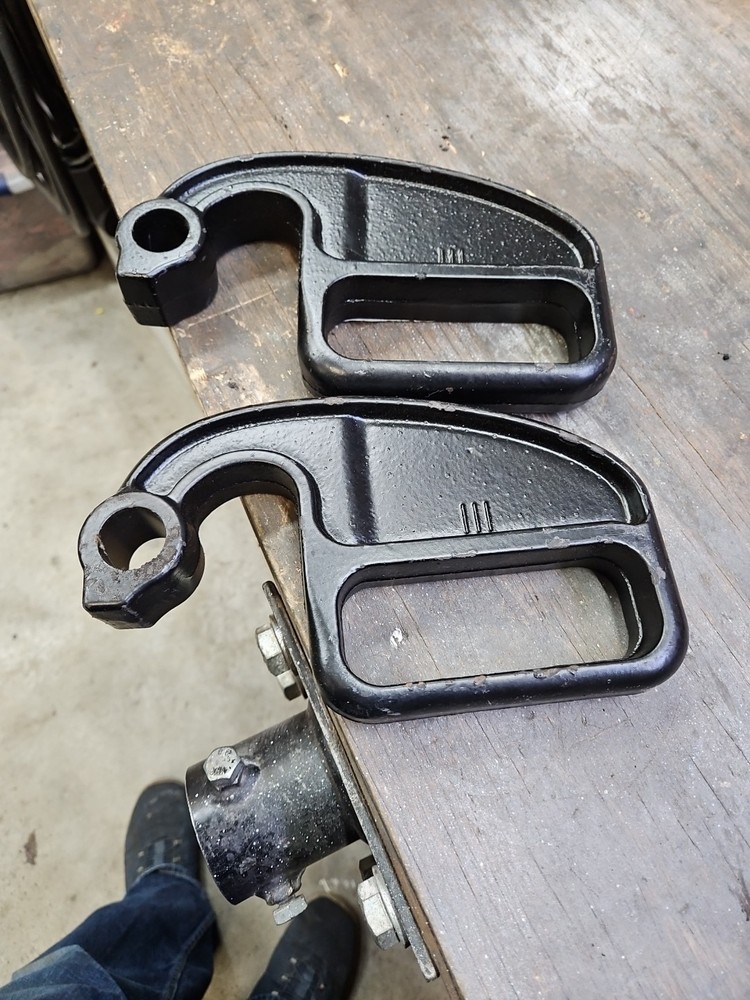 L48-6177 Hood Brackets Pair