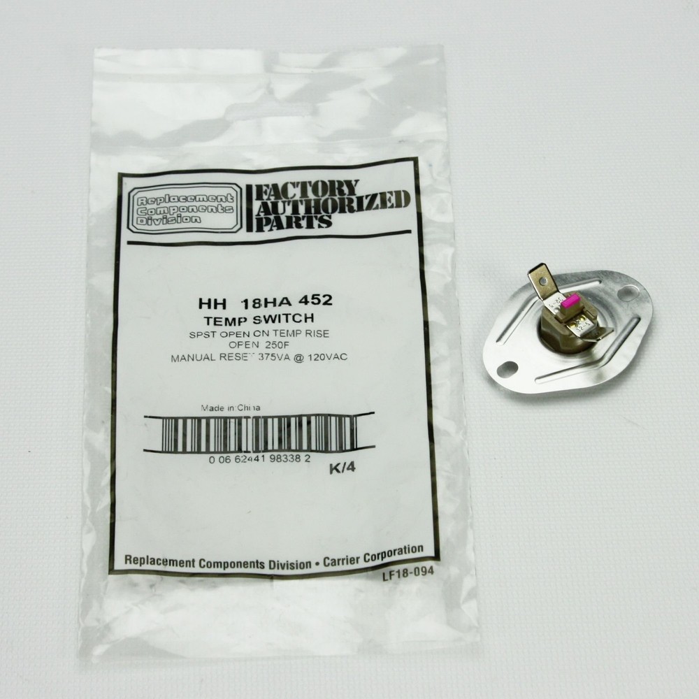 Carrier Bryant Payne HH18HA452 Roll Out Switch gray