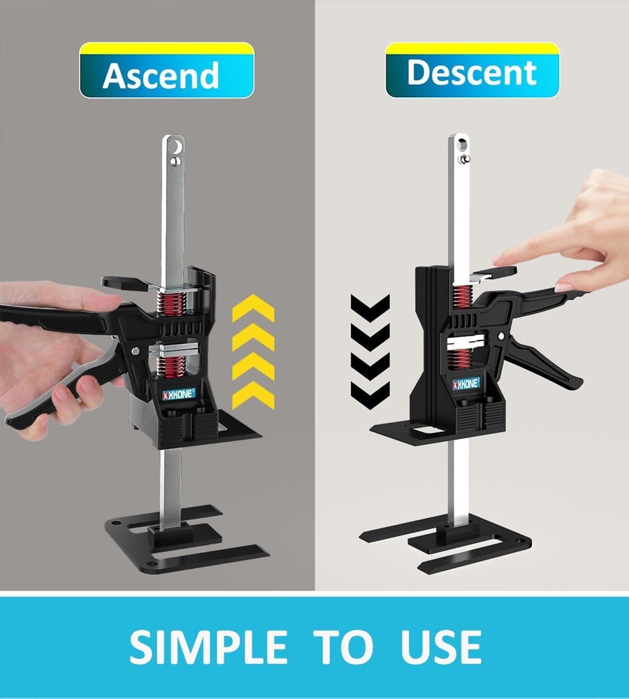 Labor Saving Arm Jack(2 Pcs),Multi-Function Height Adjustment Lifting Device