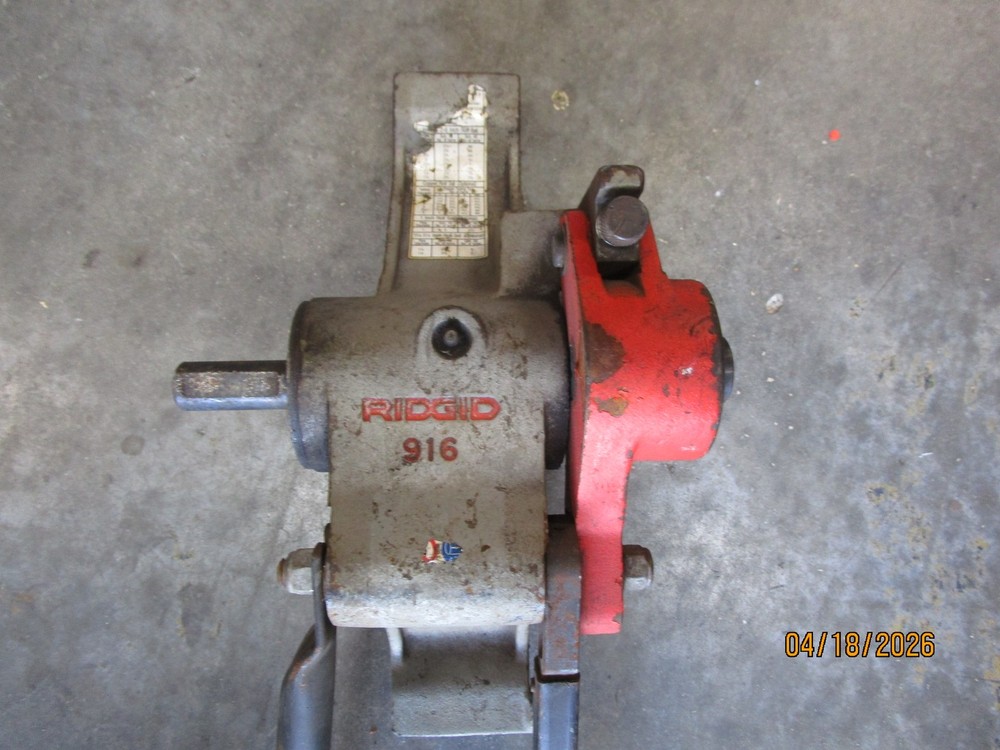 Ridgid 916 Roll Groover