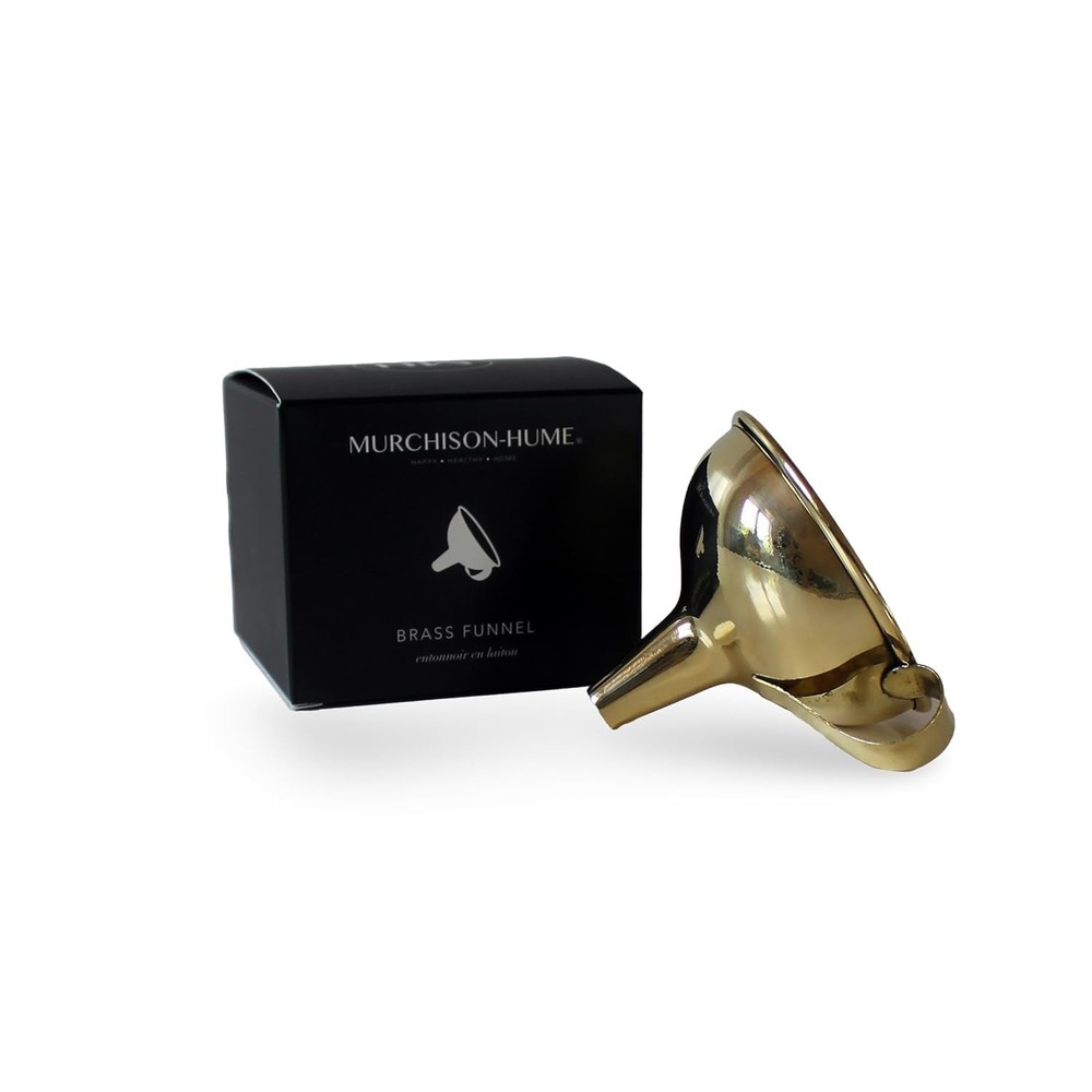 Solid Brass Funnel, 3.25" Diameter