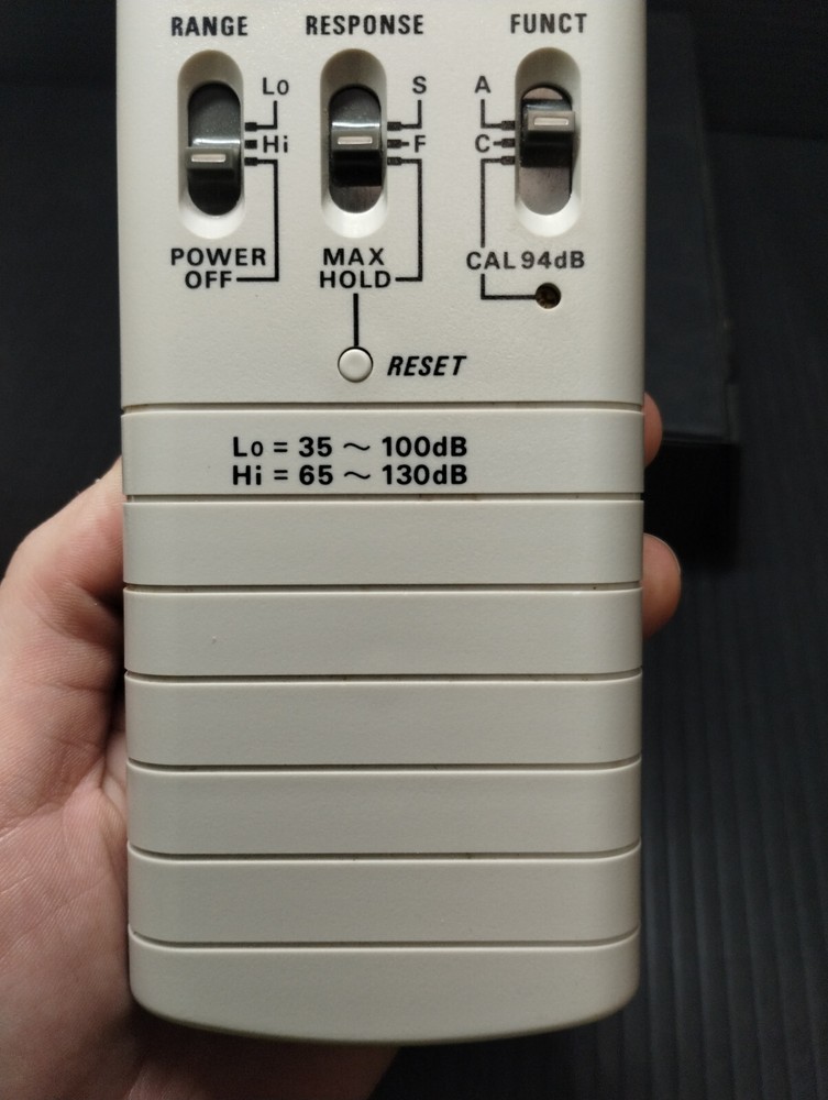 TENMA 72-860 SOUND LEVEL METER (00)