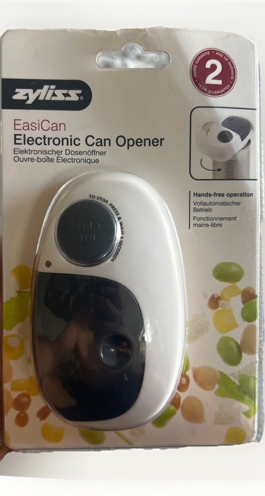ZYLISS Electronic Can Opener Gray/White