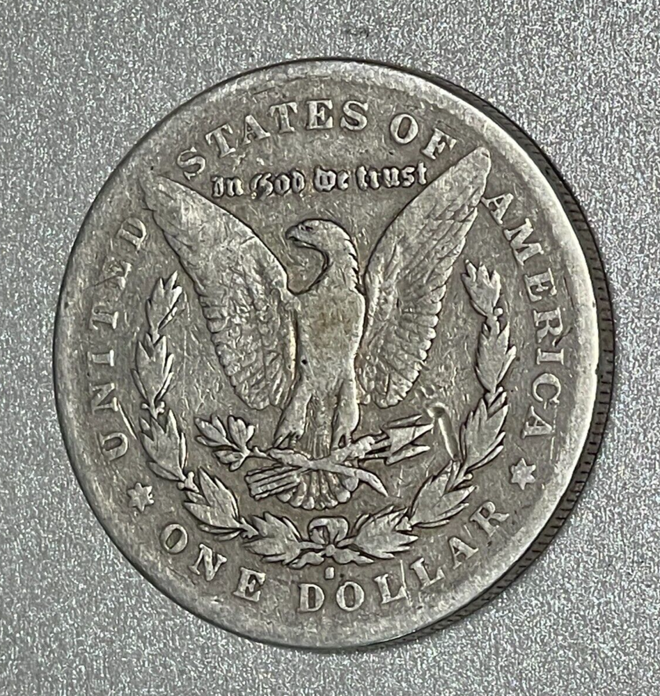 1879-S Morgan 90% Silver Dollar Minted 2nd Reverse Parallel Arrow Feathers