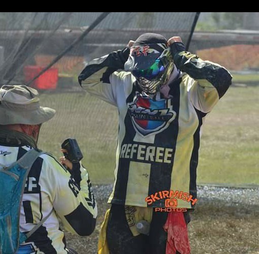 Limitless Paintball Referee Headband Zebra Pattern