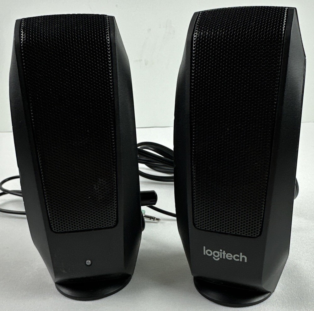 Logitech S120 Desktop Speaker System Black