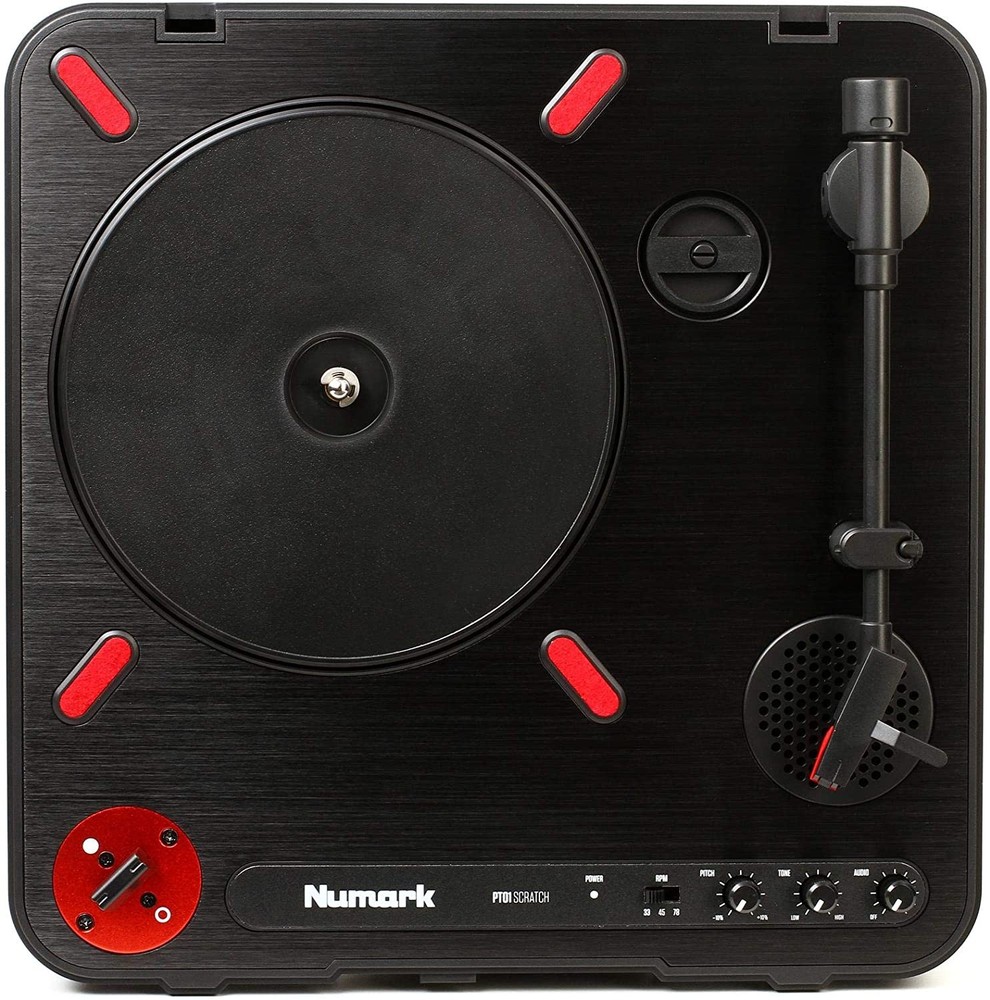 Numark PT01 Scratch - Portable Turntable with DJ Scratch Switch