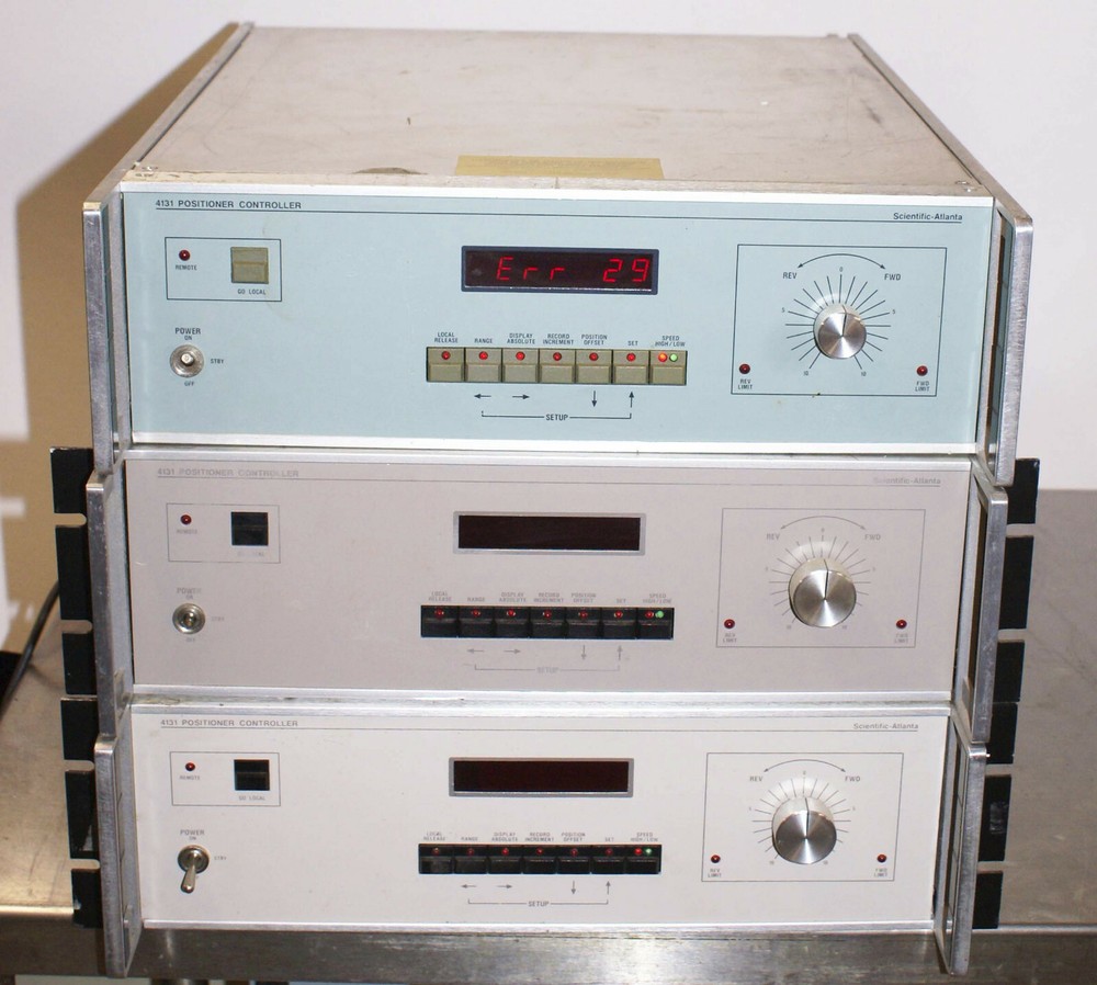 SCIENTIFIC ATLANTA 4131 Positioner Controller Antenna Satellite Dish
