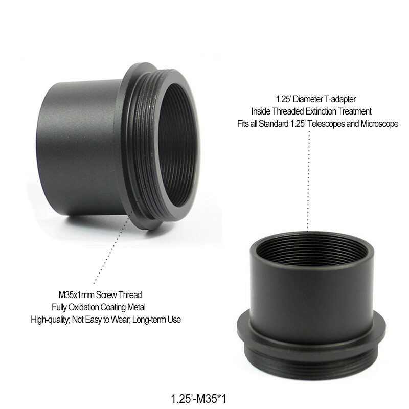 Camera Adapter T Ring Interface for Telescope Microscope Photography Dedicated
