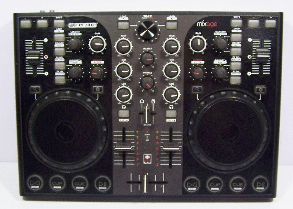 Reloop MIXAGE MK2 Interface Edition Professional DJ-USB/MIDI Controller