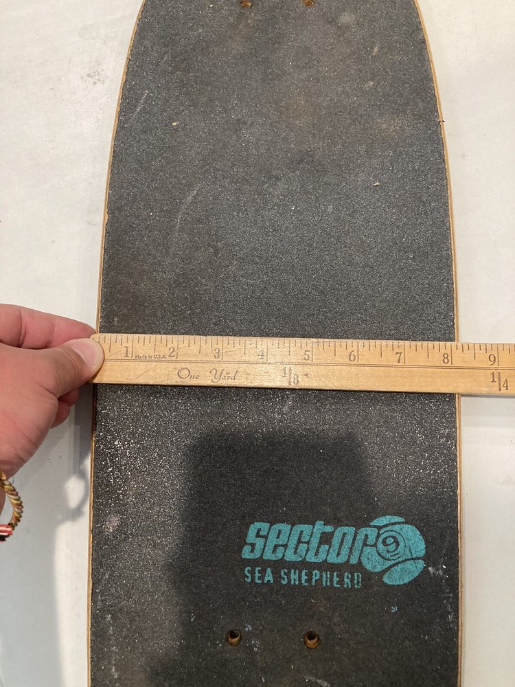 sector 9 skateboard 27” Deck sea shepherd