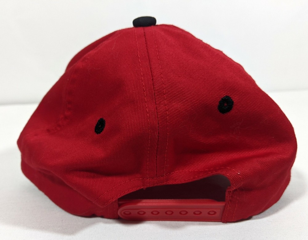 Snap On Hat Red Black Racing