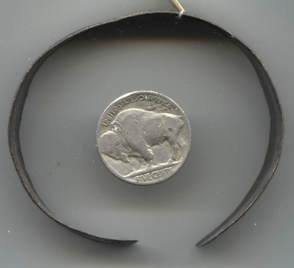 Silver Plated Thin Bracelet Middle Eastern Area, Ancient, See Scans