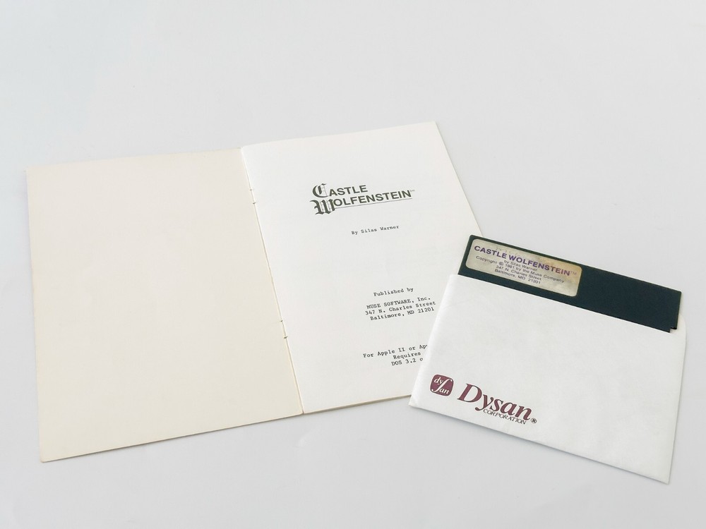 Castle Wolfenstein - MUSE Software (The MUSE Co.) - 1981 / Apple II