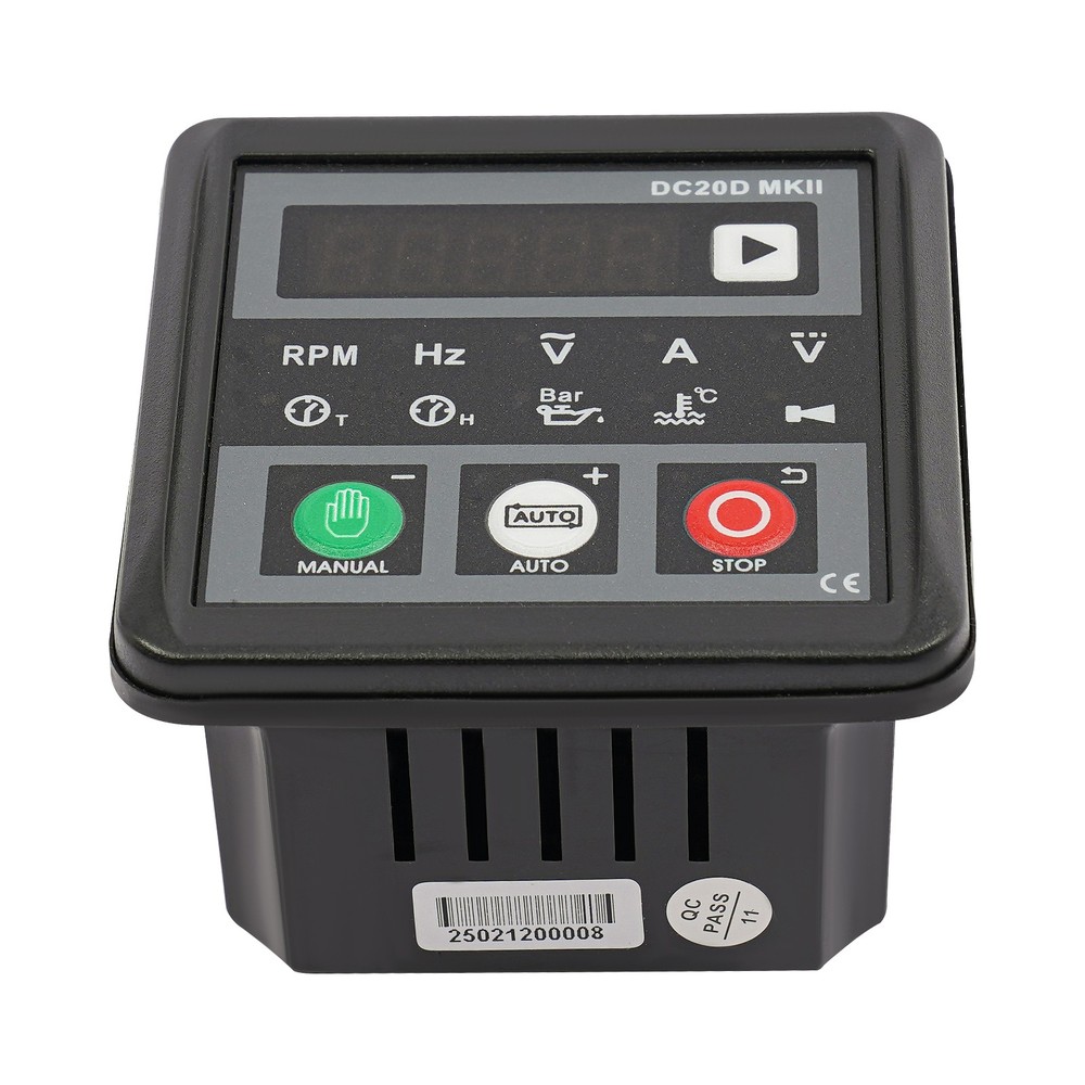 Dc20d Mkii Genset Controller Generator Electronic Controller W/ Cable For Engine