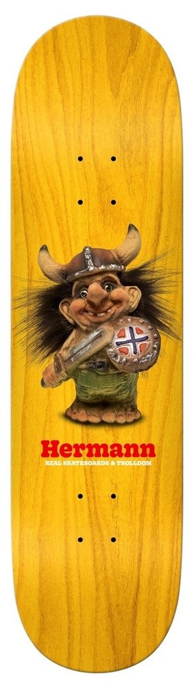 Real Hermann Stene Trolldom 8.5 Skateboard Deck