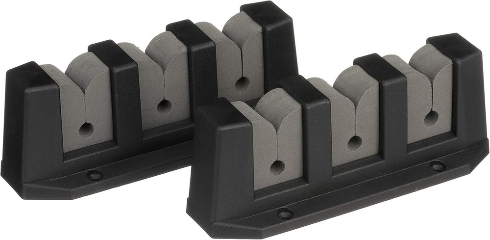 Efficient 3-Rod ABS Storage Holder - Protects Rods with Closed Foam Inserts