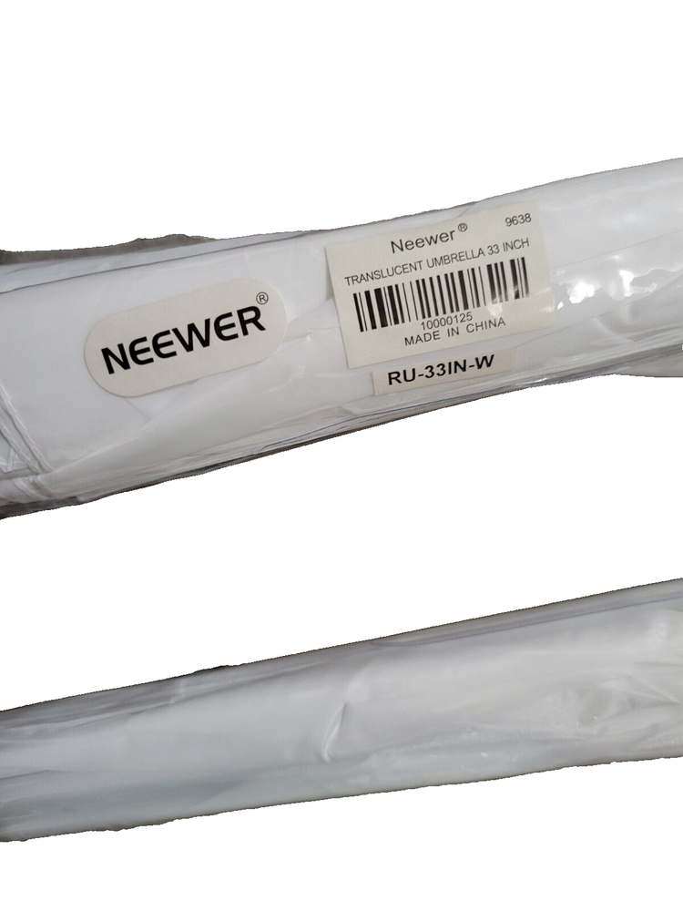 3 PACK NEEWER 33 Inch Translucent White Soft Umbrella