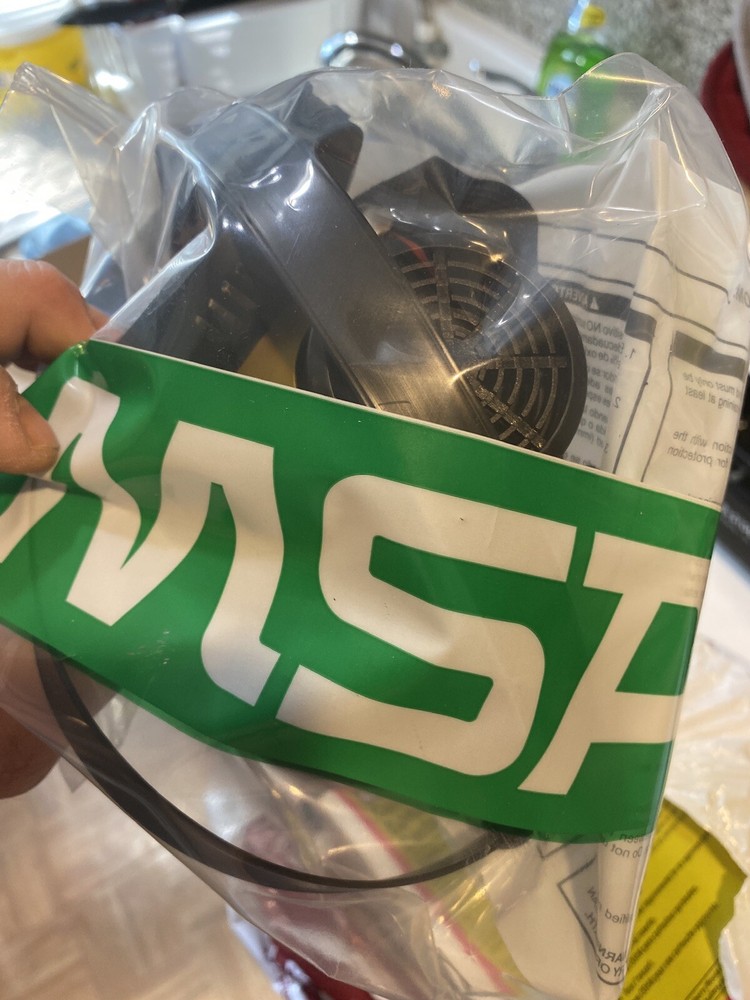 msa comfo respirator Half Mask Black