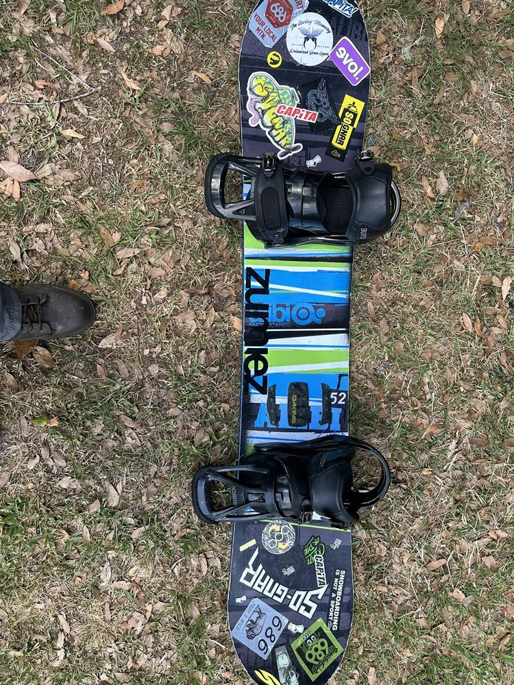 Alibi Snowboard Sicter 151cm With Bindings