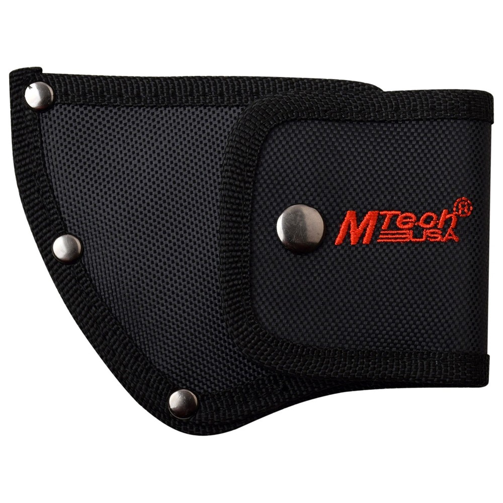 DEFENDER SOLID STAINLESS Heavy Grip Handle Camping Hatchet TACTICAL AXE & Sheath