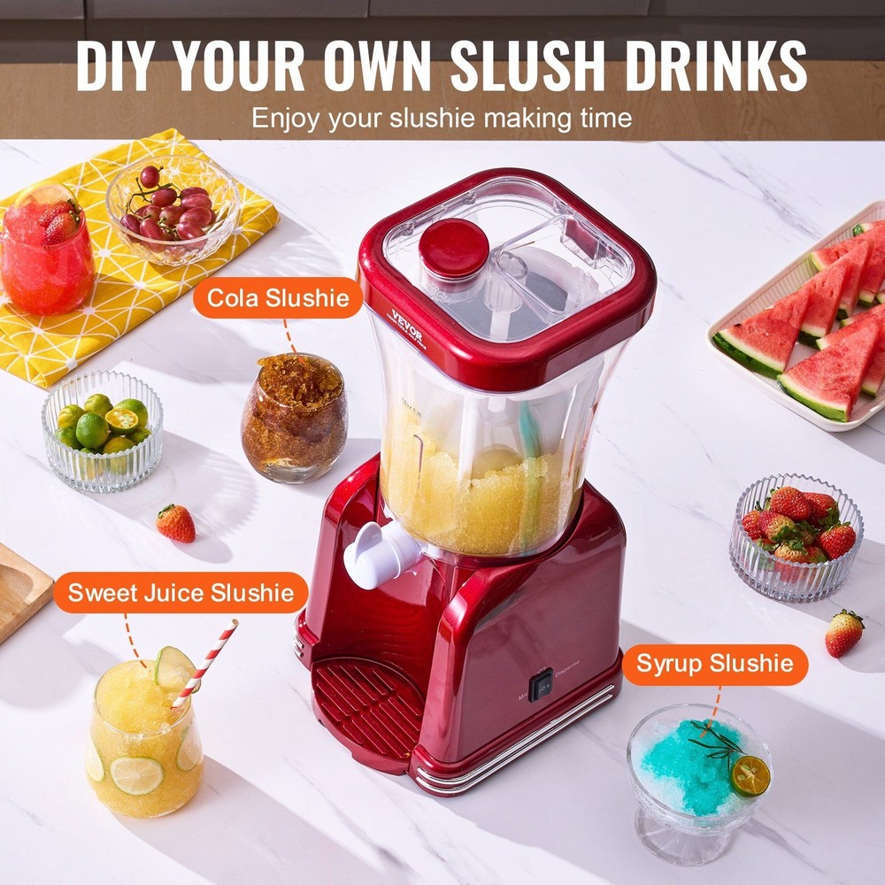 Efficient 32oz Slush Maker with Smoothie Function for Home Enjoyment