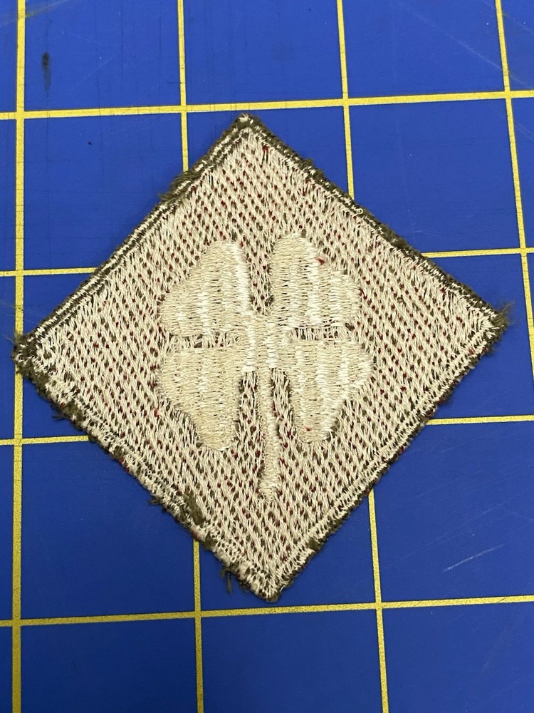 WW 2 US Army 4th Army OD Border Patch