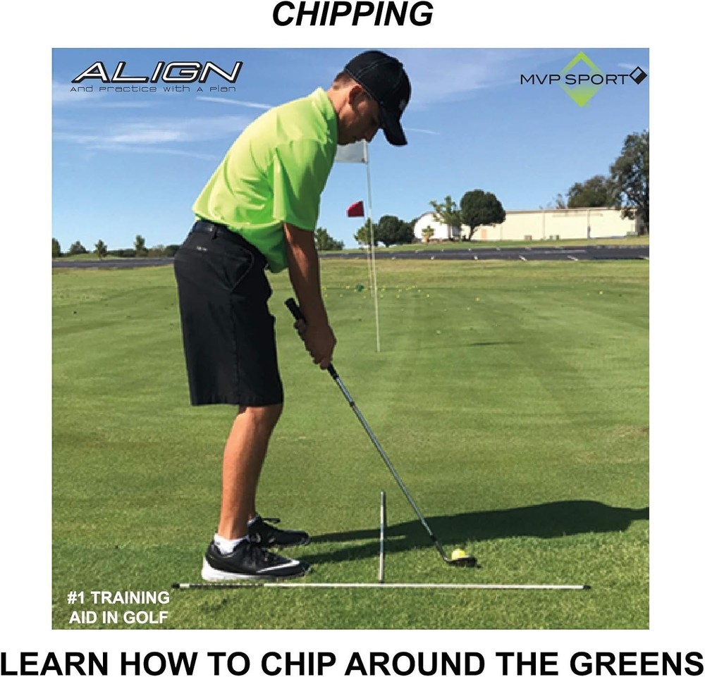 Golf Swing Alignment Sticks 2-Pack - Lightweight