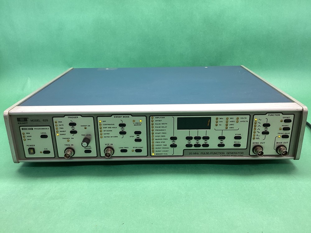 EXACT by DYNATECH 20MHz PULSE / FUNCTION GENERATOR POWERS ON - UNTESTED