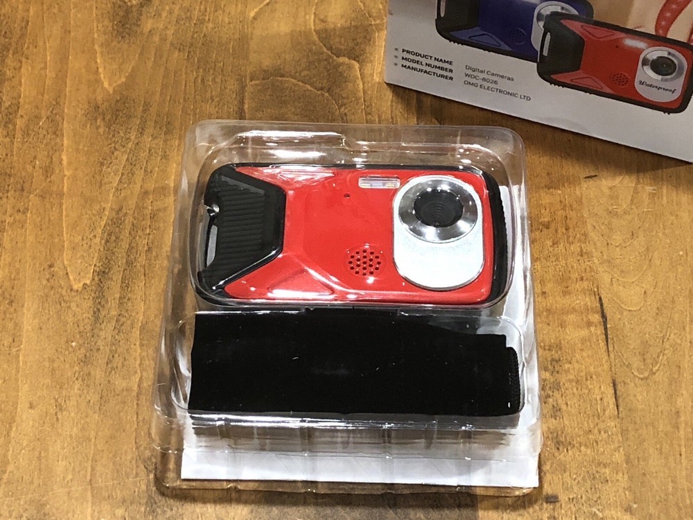 Waterproof Digital Camera Full HD 1080P Underwater Camera 16 MP Open Box