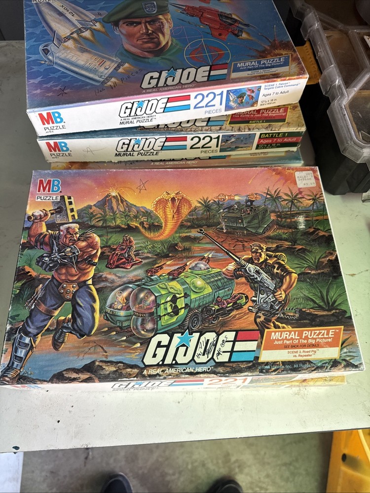 Vintage G.i. Joe Puzzles
