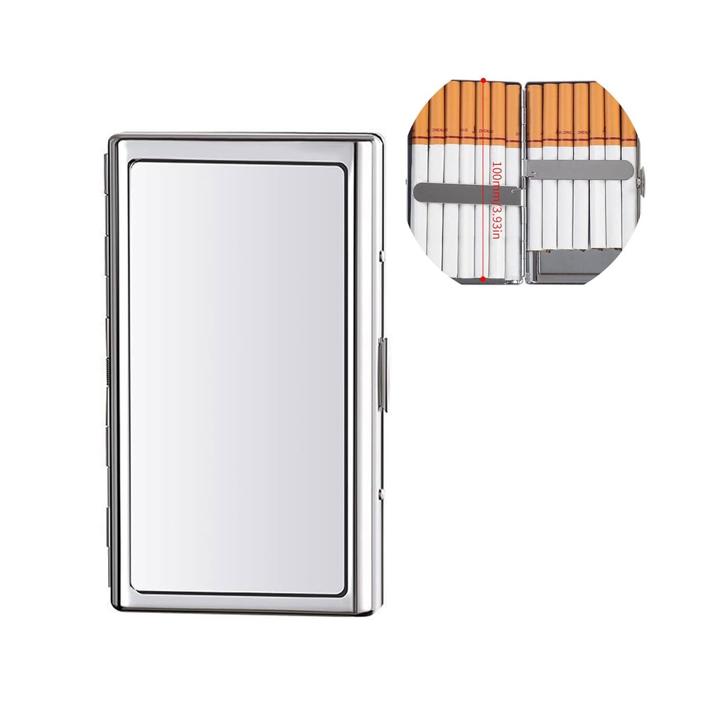Cigarette Case Metal Holder 100mm King Size