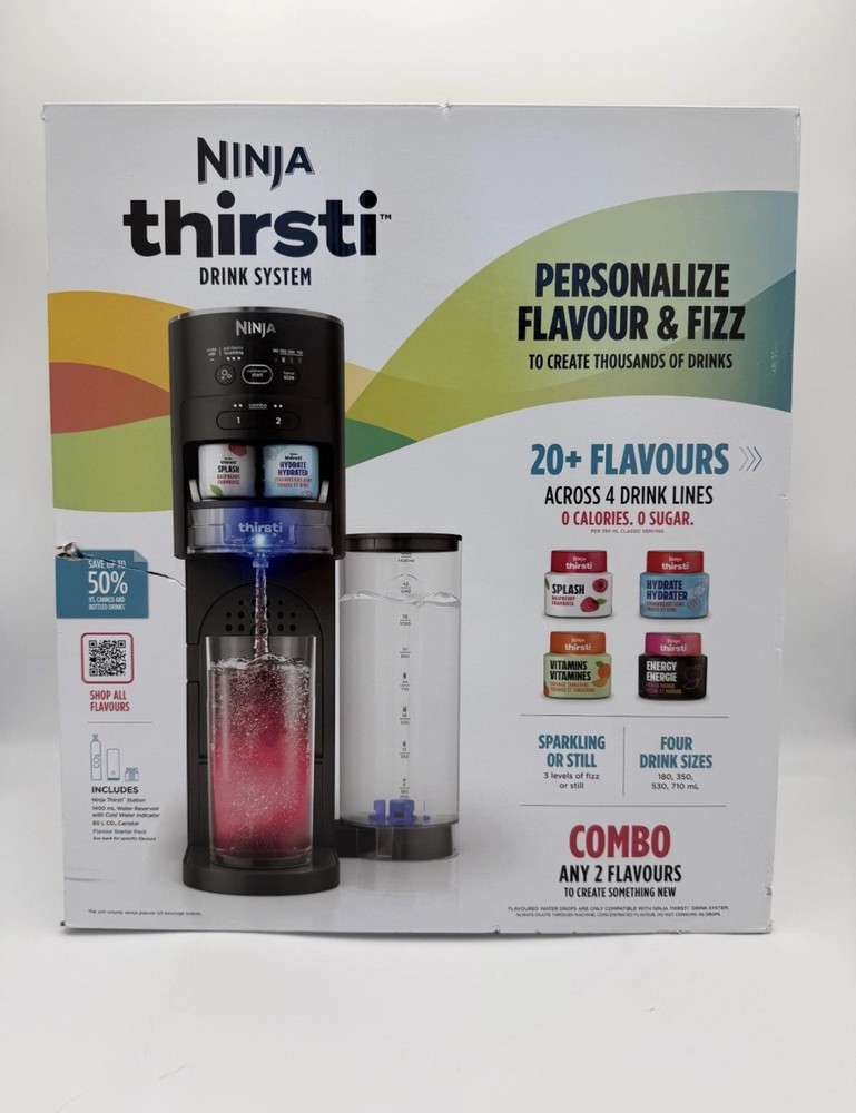 Ninja Thirsti Customization Drink System - BRAND NEW