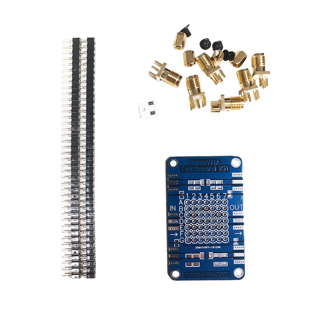 1Pc NanoVNA Testboard KitRadio Frequency Test Board Vector Network Test Filters
