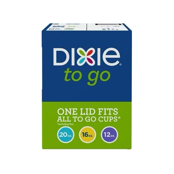 Dixie To-Go Hot Cup Lids 500-Count