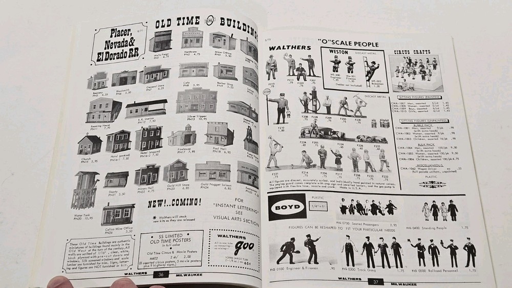 1972 Walthers Summer Edition O-Scale Catalog
