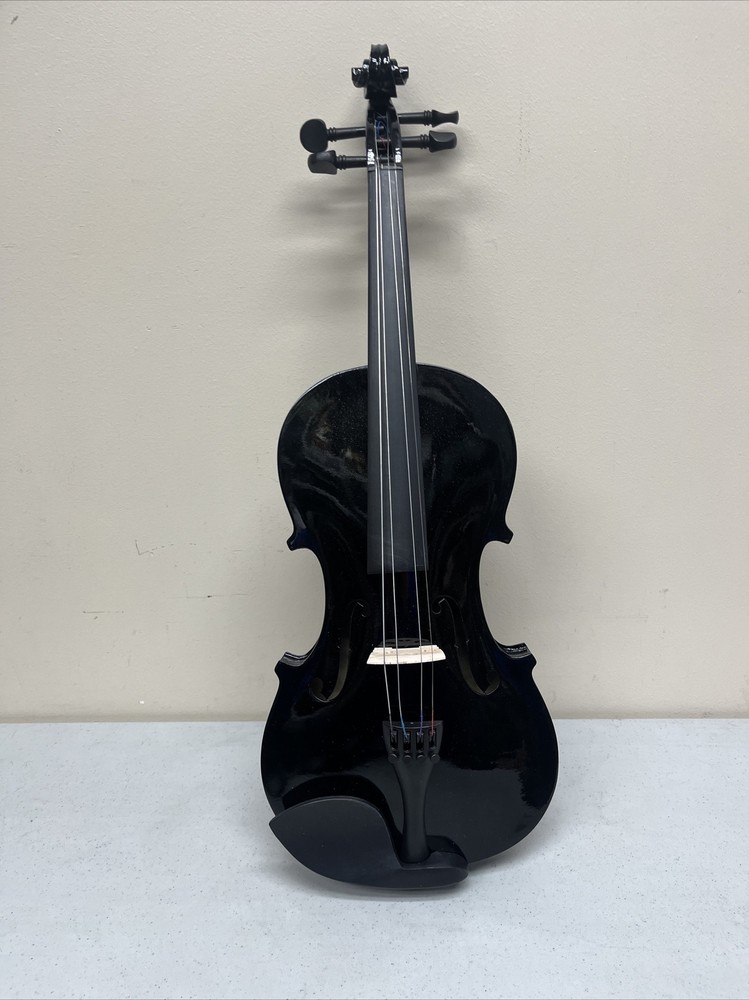 Kerrey Violin Student Black W/Case String Size 4/4