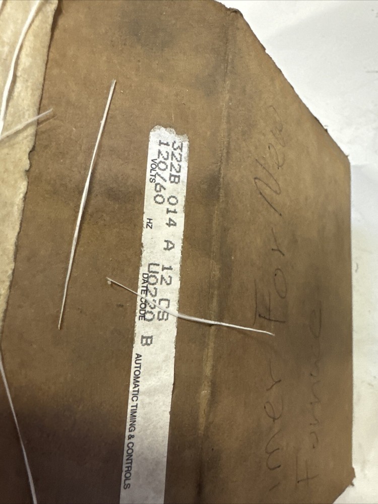 ATC 322B 014 A 12 CS Timer.