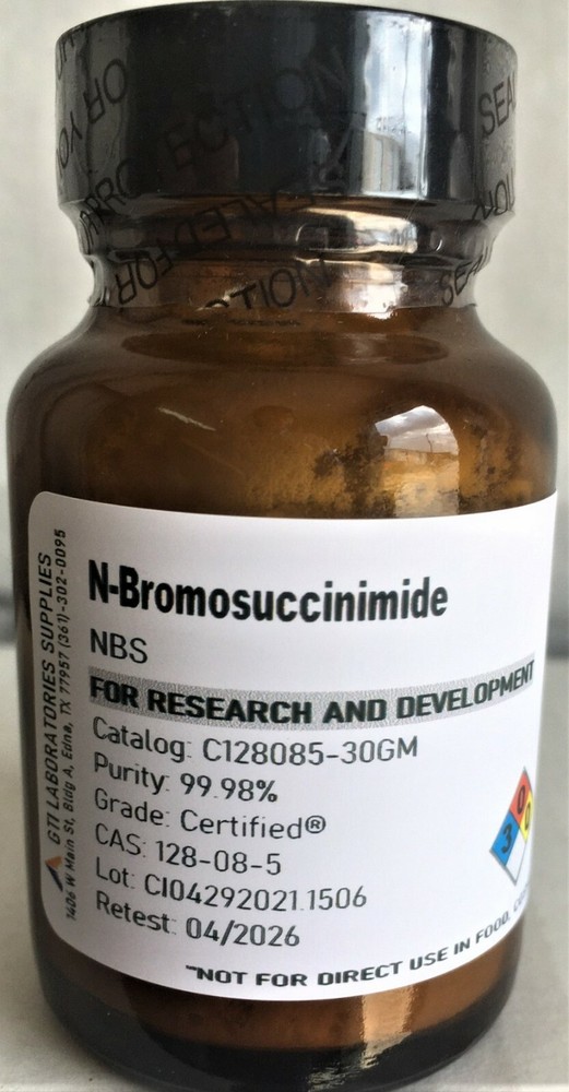 N-Bromosuccinimide, 99.98%, Certified® 30g