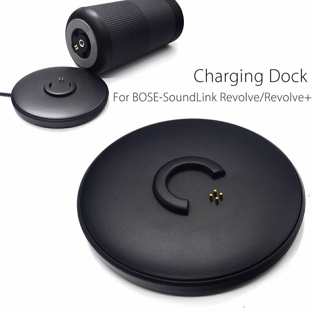 USB Charging Dock Base Cradle Charger For Bose-SoundLink Revolve/Revolve+