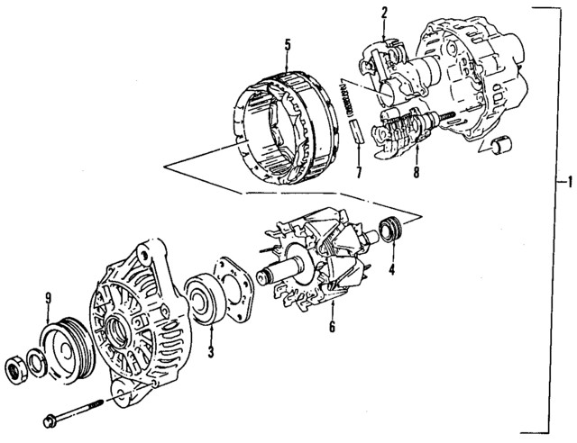 Genuine GM Stator 91174650