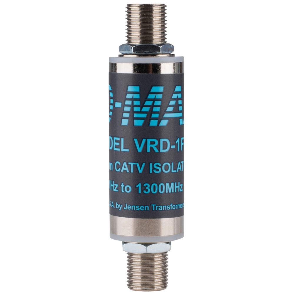 Jensen Iso-Max VRD-1FF 75 Ohm Inline Digital CATV Isolator H